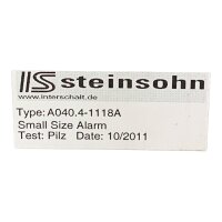 Steinsohn A040.4-1118A Small Size Alarm