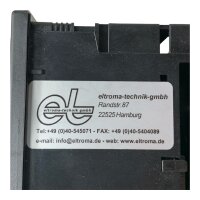 eltroma 00304520 3-0-20mA Leistungsmesser Einbauinstrument