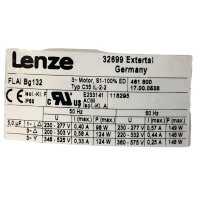 Lenze 5,5KW 426min G50BH145MVBR2C Getriebemotor Gearbox