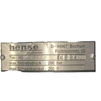 hense HSE S-04SP/0407/8710 Hydraulikmotor