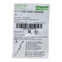 Murr Elektronik 7000-40561-6300060 Sensor Kabel