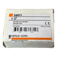 Merlin Gerin 33671 Unterspannungsauslöser