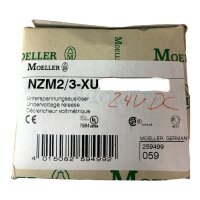 MOELLER NZM2/3-XU 24V DC Unterspannungsauslöser