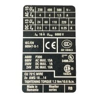 EATON DIL A-40 XTRE10B40 Hilfsschütz Schütz