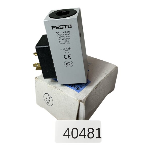FESTO PEV-1/4-B-OD 175250 Druckschalter