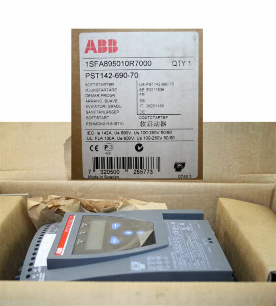 ABB  PST142-690-70  SOFTSTARTER SOFTSTART   ISFA895010R7000 NEW