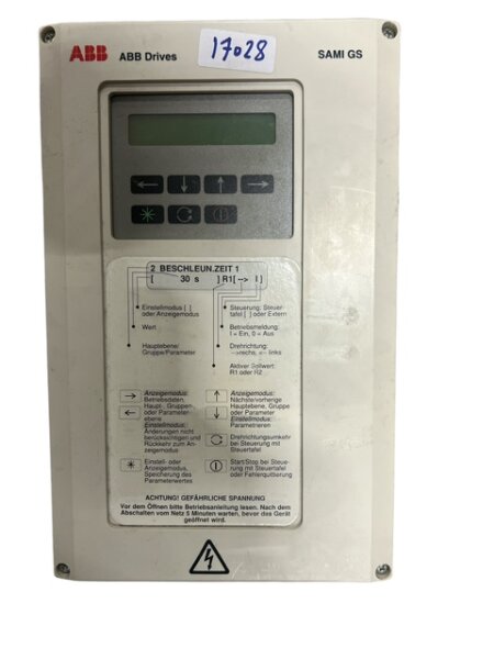 ABB ACS501-004-3-00P200000 Frequenzumrichter 400V AC 3KW INVERTER