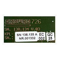 ARBURG 726 SN. 138.134. V.03 CPU CARD