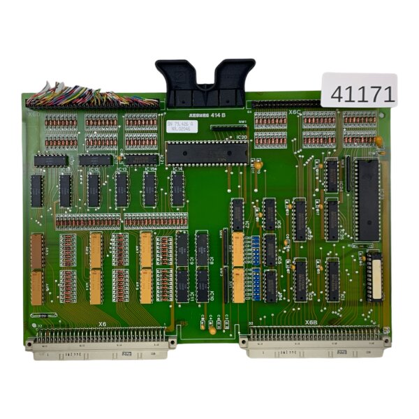 ARBURG 414B SN 79.426 A Bedienfeldkarte