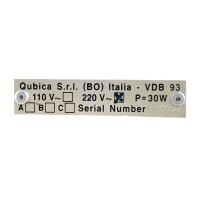 Qubics srl VDB 93 Box PC 220V