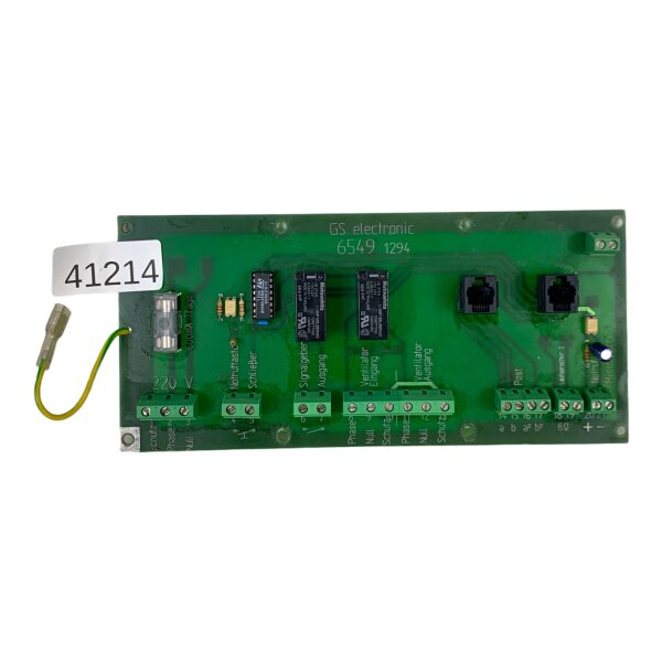 GS electronic 6549 1294 Platine