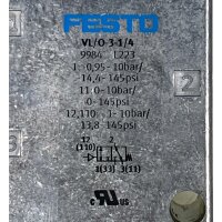 FESTO VL/O-3-1/4 9984 Pneumatikventil Ventil