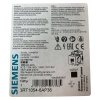 Siemens SIRIUS 3RT1054-6AP36 Schütz Contactor 220 Spule
