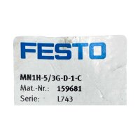FESTO MN1H-5/3G-D-1-C Magnetventil Ventil 159681