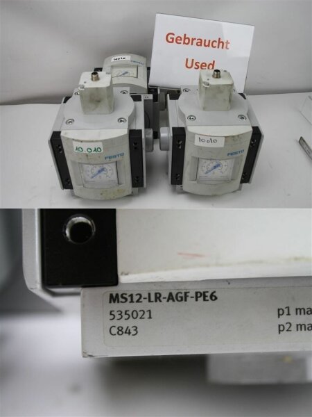 FESTO MS12-LR-AGF-PE6 Druckregelventil 535021