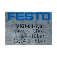 FESTO VIGI-03-7,0 Anschlussblock 18743