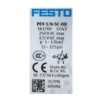 FESTO PEV-1/4-SC-0D 161760 Druckschalter