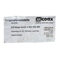 Coax 0 820 038 980 Wegeventil Ventil 0820038980