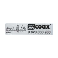 Coax 0 820 038 980 Wegeventil Ventil 0820038980