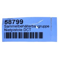 Sammelbehälterbaugruppe Nietpistole DCT 58799