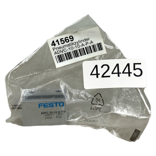 FESTO ADVC-10-10-A-P-A 188077 Kurzhubzylinder