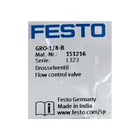 FESTO GRO-1/8-B 151216 Drosselventil