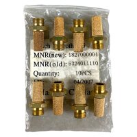 SET Inhalt 8 stk!  BOSCH 1827000001 Schalldämpfer
