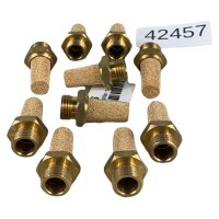 SET Inhalt 10 stk!  BOSCH 1/4 40746 Schalldämpfer