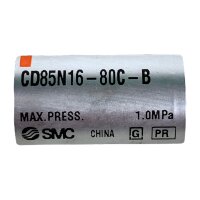 SMC CD85N16-80C-B Pneumatikzylinder Rundzylinder