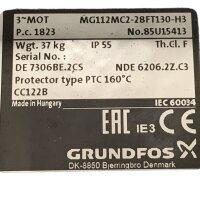 GRUNDFOS MG112MC2-28FT130-H3 Pumpenmotor