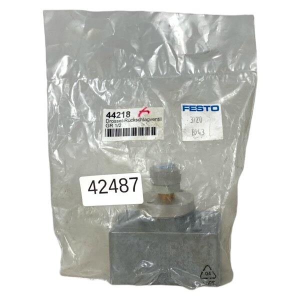 FESTO GR-1/2 Drossel-Rückschlagventil 3720