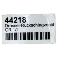 FESTO GR-1/2 Drossel-Rückschlagventil 3720