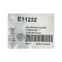 IFM E11232 Kabel für Füllstandsensor