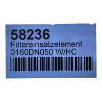 HYDAC 0160DN050 W/HC Filtereinsatzelement Filter 1271554