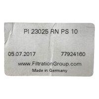 FG PI 23025RNPS10 Filtereinsatz Filter