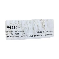 IFM E43214 Koaxialrohr für Füllstandssensor