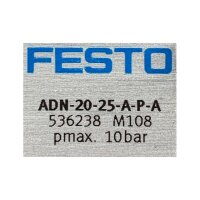 FESTO ADN-20-25-A-P-A 536238 Kompaktzylinder Zylinder