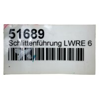 SKF LWRE6 Schlittenführung