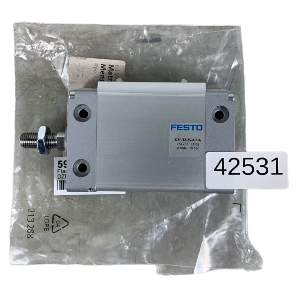 FESTO DZF-32-25-A-P-A 161264 Flachzylinder Zylinder