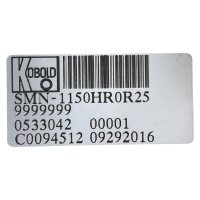 KOBOLD SMN-1150HR0R25 Flow Switch