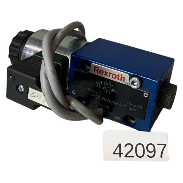Rexroth R901199242 Wegeventil Ventil 4 WE 6 GA62/EG24N9K4/V S09