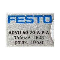 FESTO ADVU-40-20-A-P-A 156629 Kompaktzylinder Zylinder