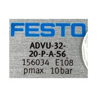 FESTO ADVU-32-20-P-A-S6 156034 Kompaktzylinder Zylinder