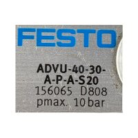 FESTO ADVU-40-30-A-P-A-S20 156065 Kompaktzylinder Zylinder