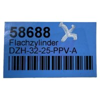 FESTO DZH-32-25-PPV-A 14041 Flachzylinder