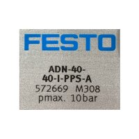 FESTO ADN-40-40-I-PPS-A 572669 Kompaktzylinder