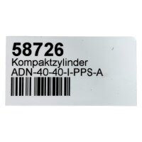 FESTO ADN-40-40-I-PPS-A 572669 Zylinder Kompaktzylinder