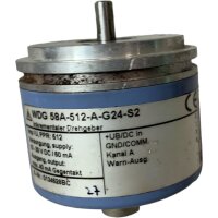 Wachendorff Elektronik WDG 58A-512-A-G24-S2 Drehgeber