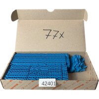 SET Inhalt 77 stk! Weidmüller ZDU 2.5/3AN BL Reihenklemmen 1608550000