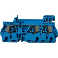 SET Inhalt 77 stk! Weidmüller ZDU 2.5/3AN BL Reihenklemmen 1608550000